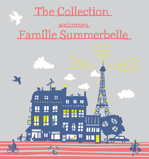 Opening night (vernissage) of Famille Summerbelle in Paris