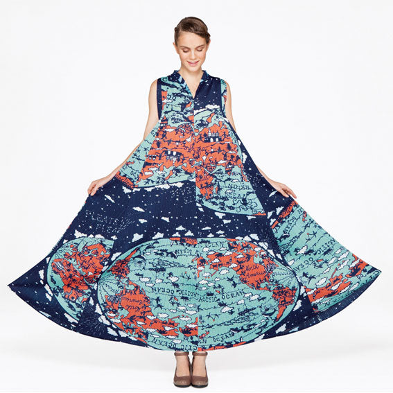 World Map Collection Pleats Please Issey Miyake