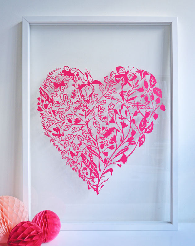 New! Love Bugs paper cuts