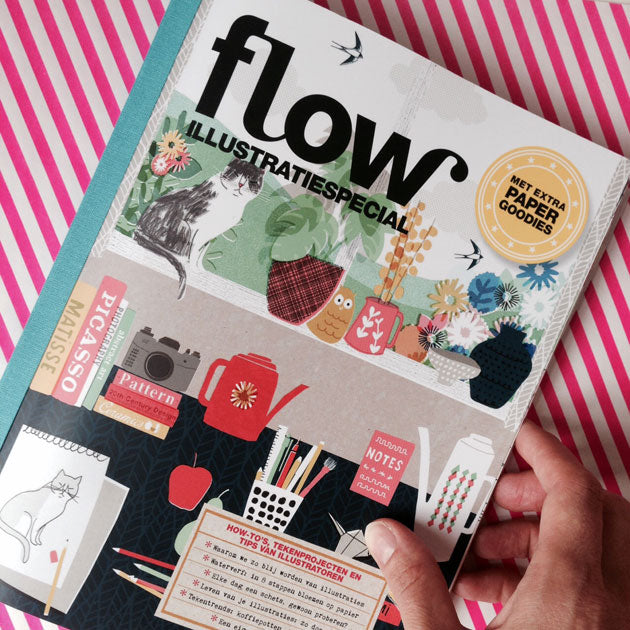 Flow magazine special Illustration
