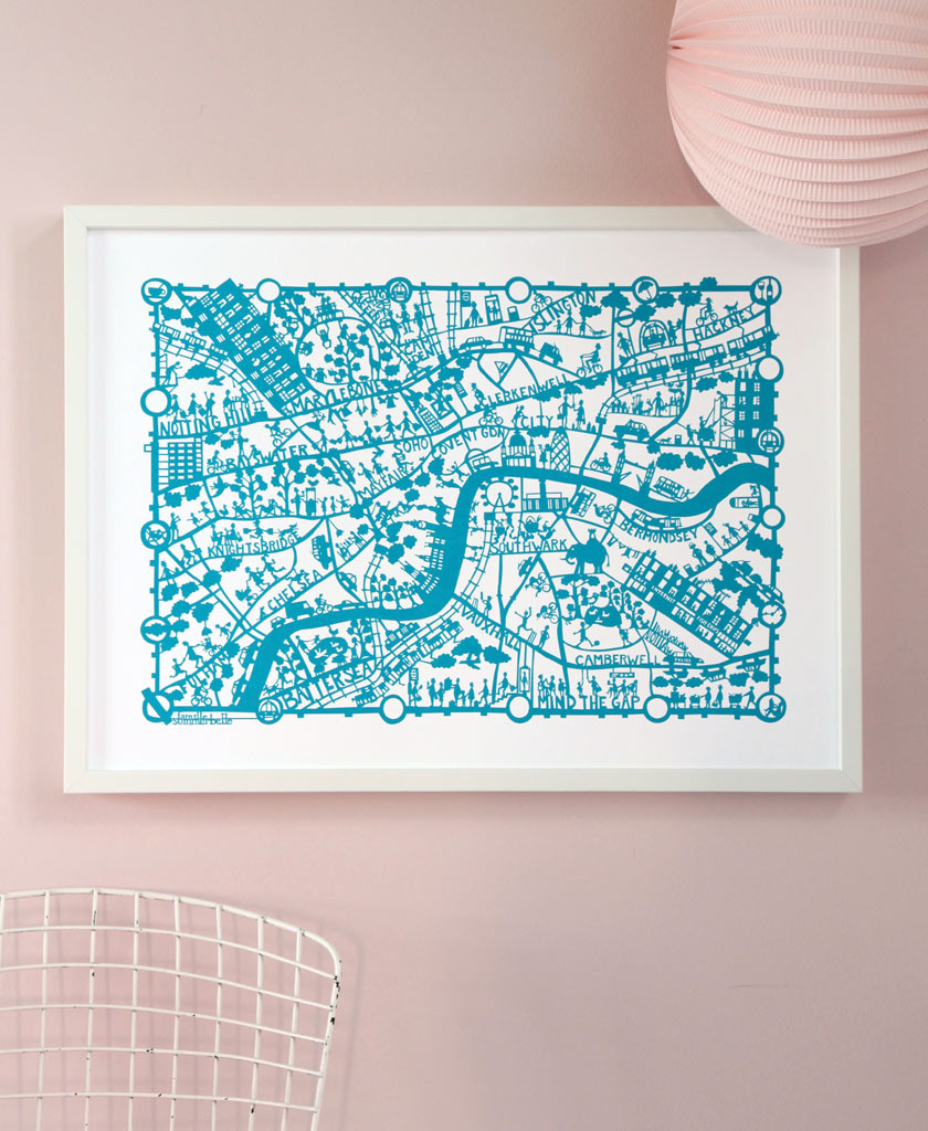 London Map Print