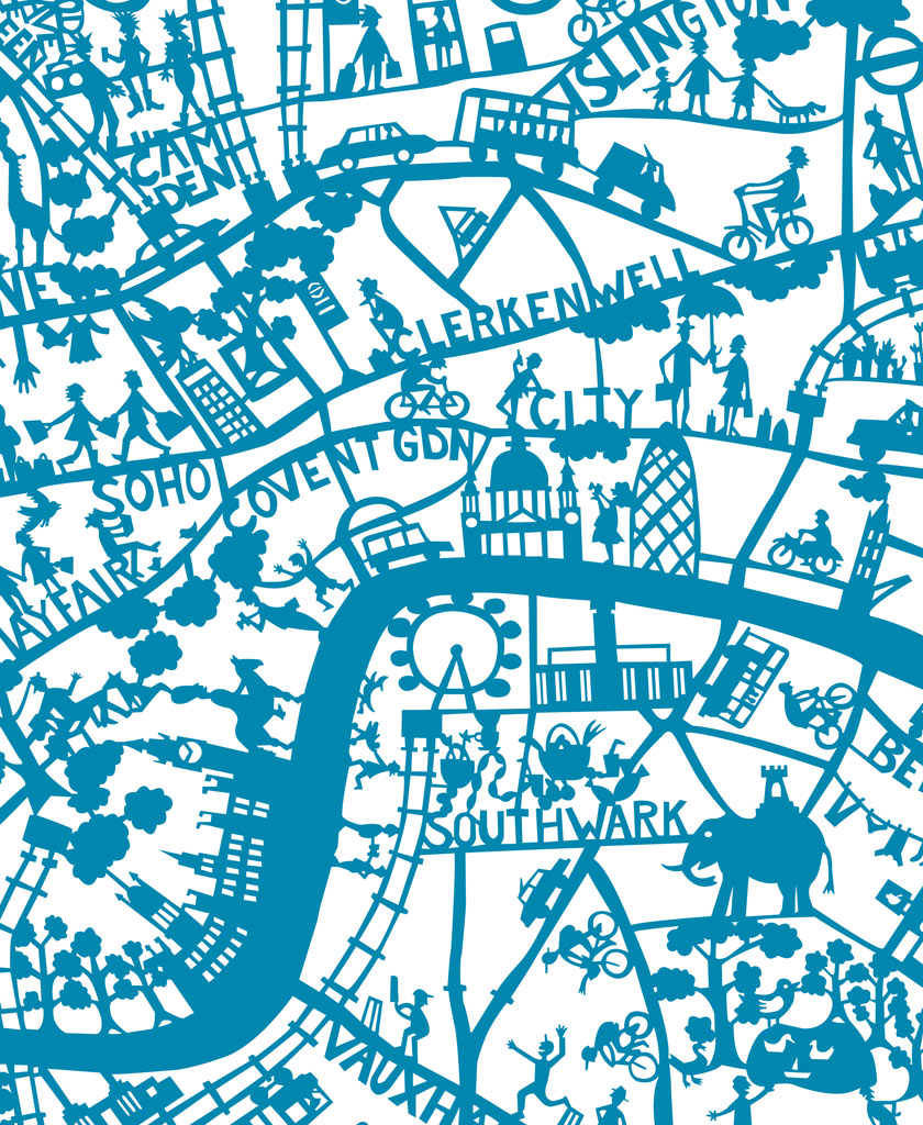 London Map Print