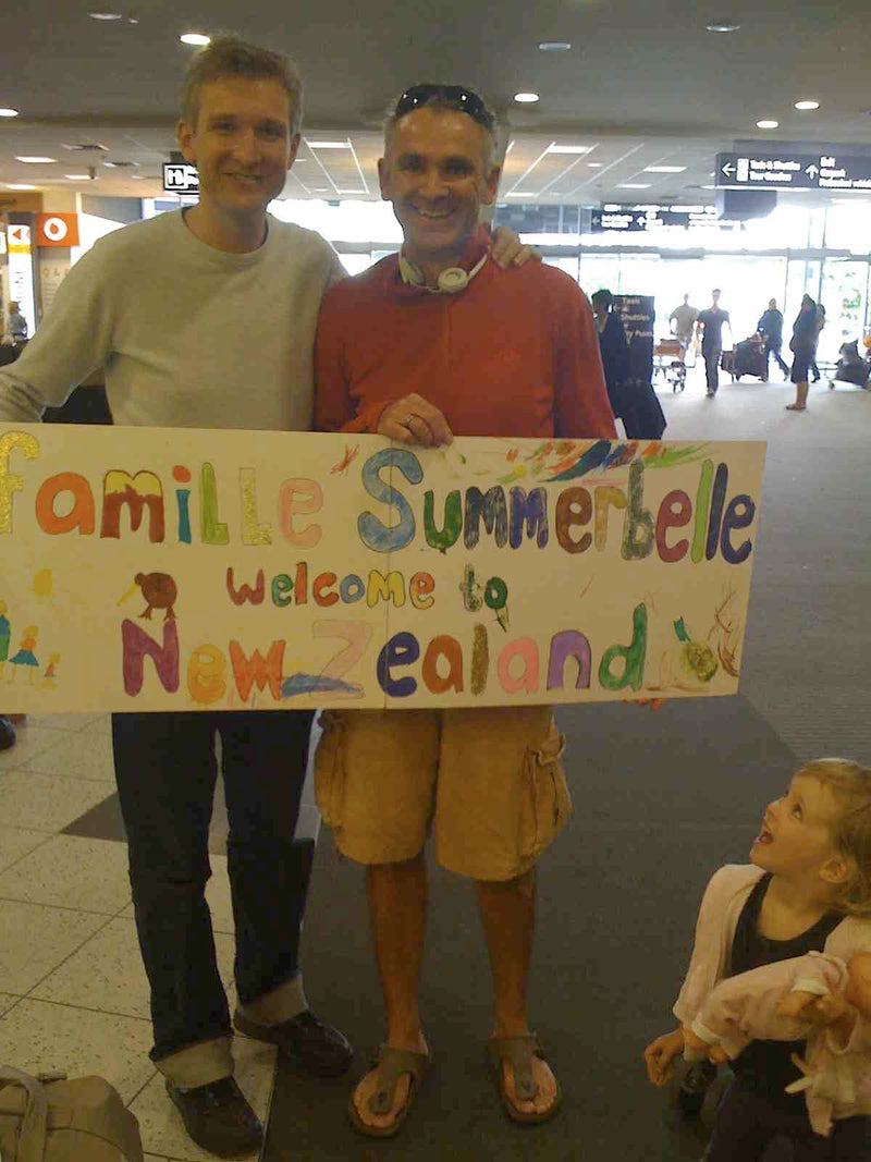 New Zealand: Now that's what you call a welcome!