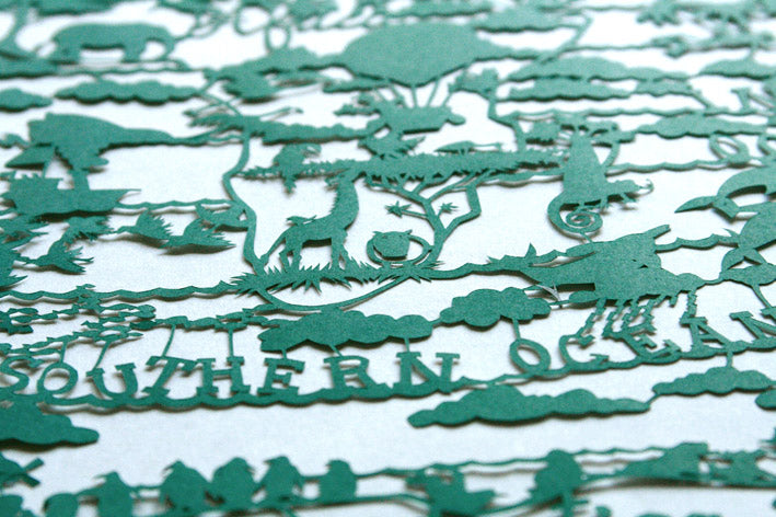 new paper cut
