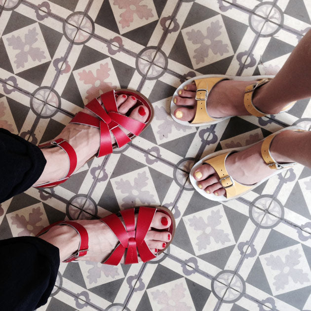 Salt Water sandals & Famille Summerbelle