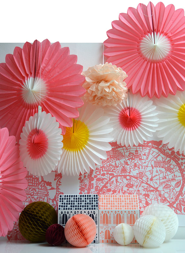 NEW! Paper Decorations for Spring
