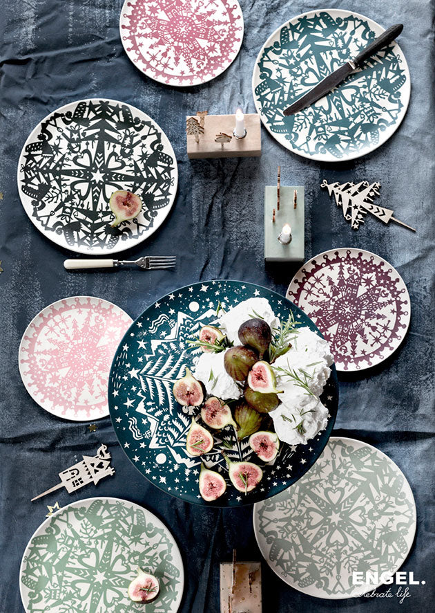 Winter Tableware collection, a collaboration with ENGEL.