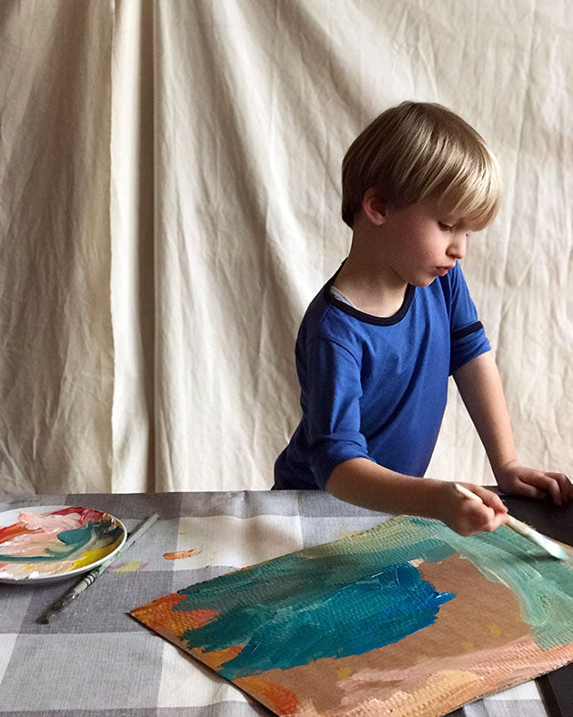 The joy of playing with paint