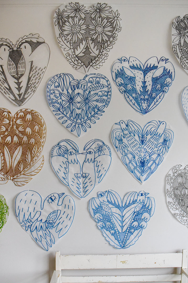 New Paper Cut Love