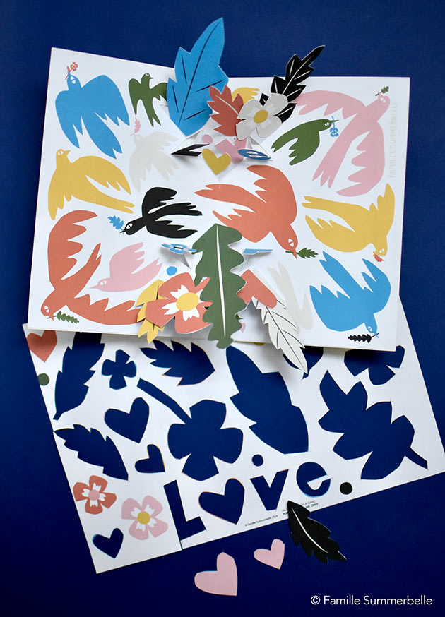 2024 Pop Up Card free printable!