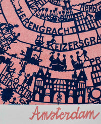 Amsterdam Map Limited Edition Print