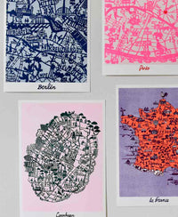 Copenhagen Map Limited Edition Print