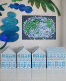House Boxes Set Blue