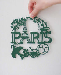 Paris Small Paper Cut