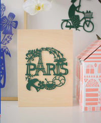Paris Small Paper Cut