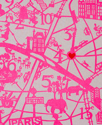 Paris Map Limited Edition Print