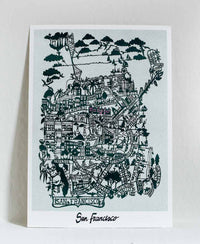San Francisco Map Limited Edition Print