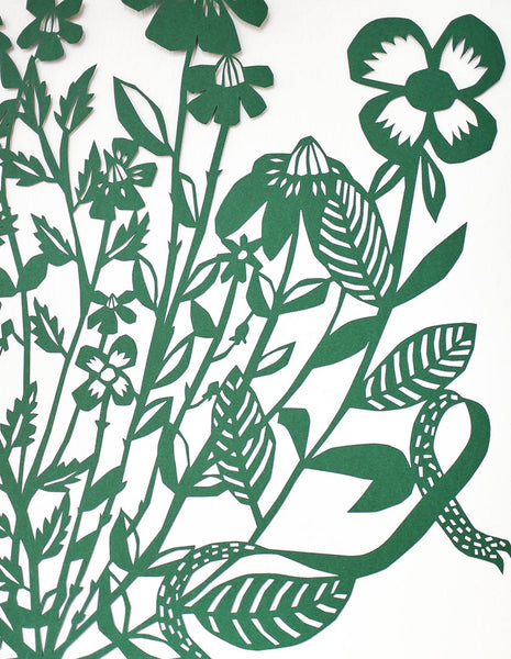 Bouquet Paper Cut