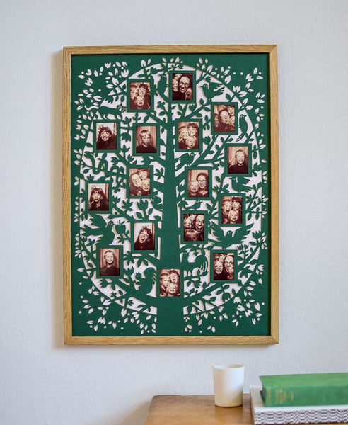 Paper Cut Family Tree
