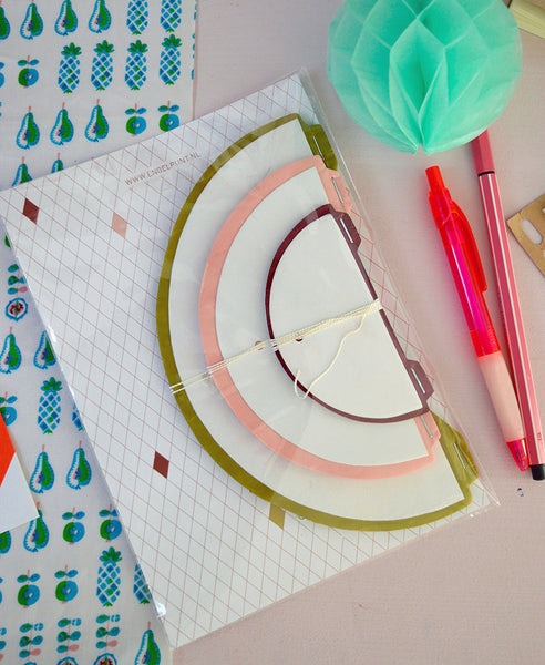Paper Honeycomb PomPom Set