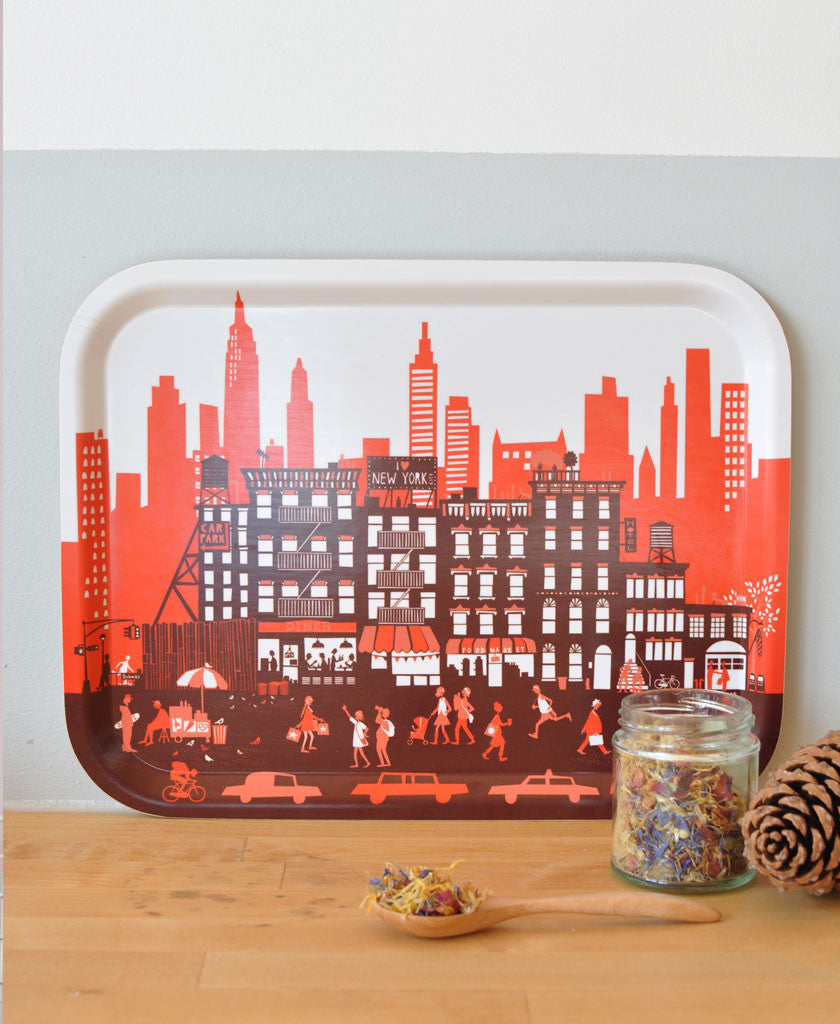 New York City Skyline Tray