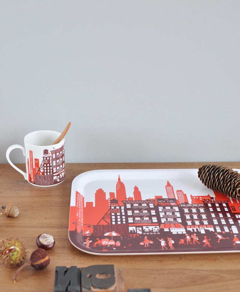 New York City Skyline Tray