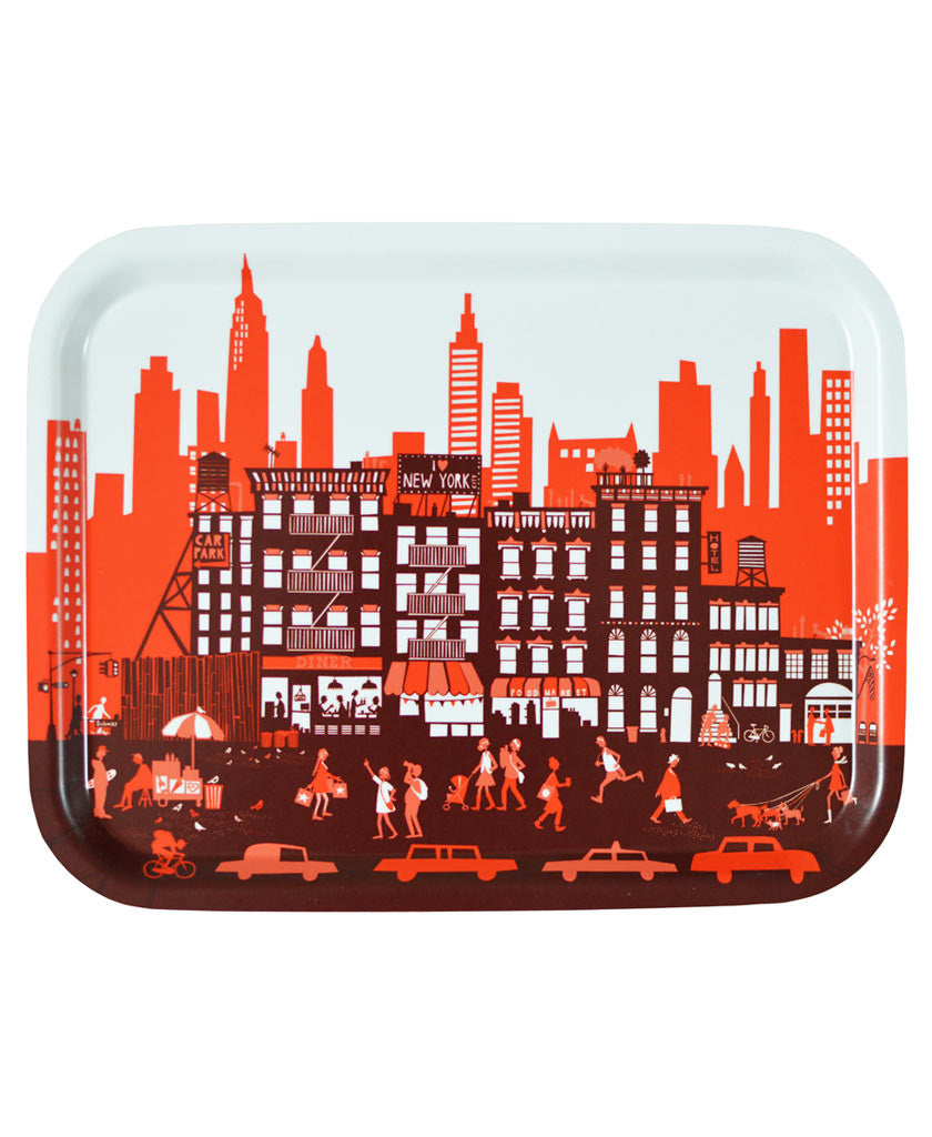 New York City Skyline Tray