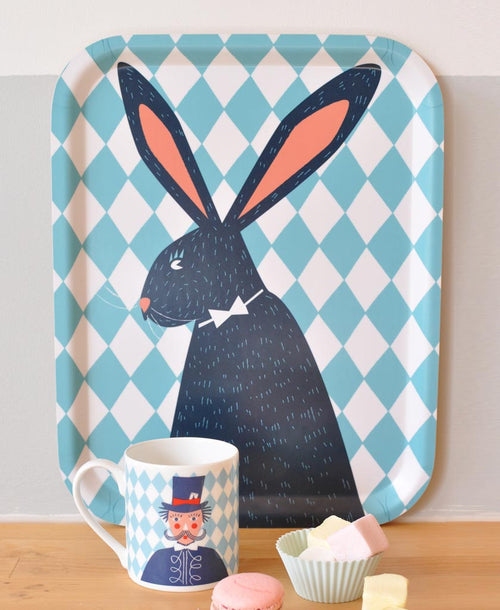 Handmade Ludo Bunny Tray