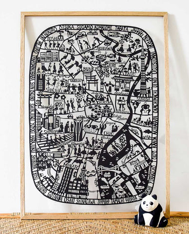 Berlin Map Paper Cut Limited Edition