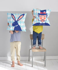 Bunny and Magician Cushion Cover